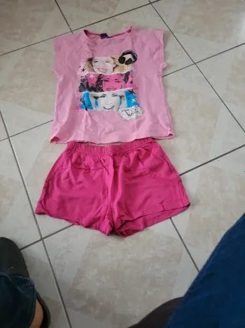 Ensemble Tee-shirt short taille 10 ans
