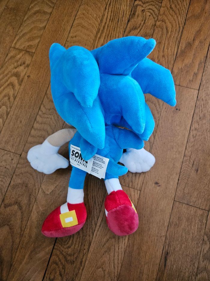 Peluche sonic 30 cm neuve - photo numéro 2