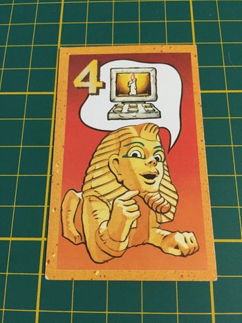 Carte trésor Machine 4 pièce détachée jeu de société Ramsès II Ravensburger #A65