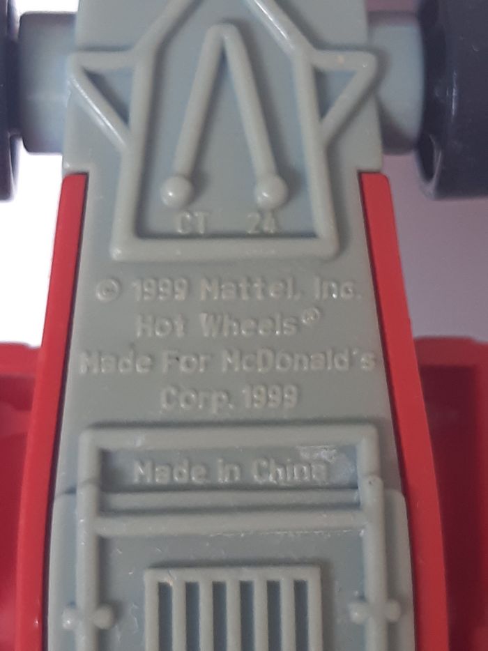 Figurine McDonald's 1999 voiture 🏎 Hot Wheels - photo numéro 9