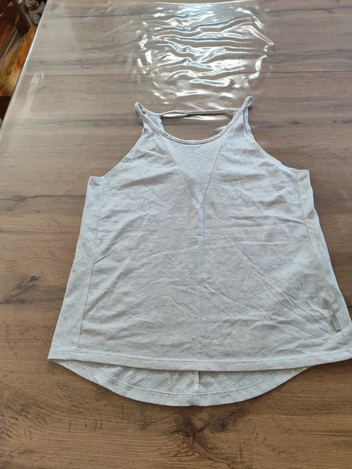 Débardeur Quechua Blanc Taille M - Parfait pour vos activités ! Prix mini !