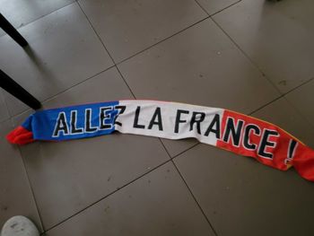 Banderole allez la France