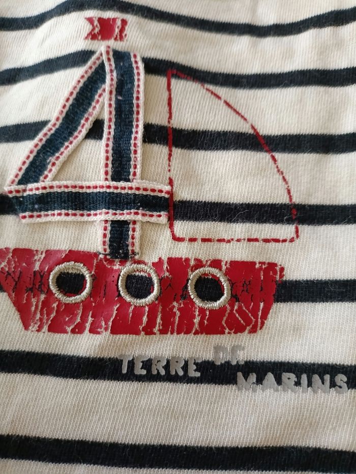 T-shirt manches longues 3 mois - photo numéro 3