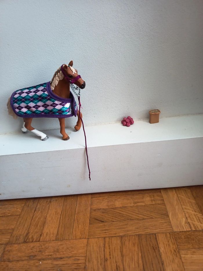 coffret Cheval équestre avec friandises et pomme - photo numéro 2
