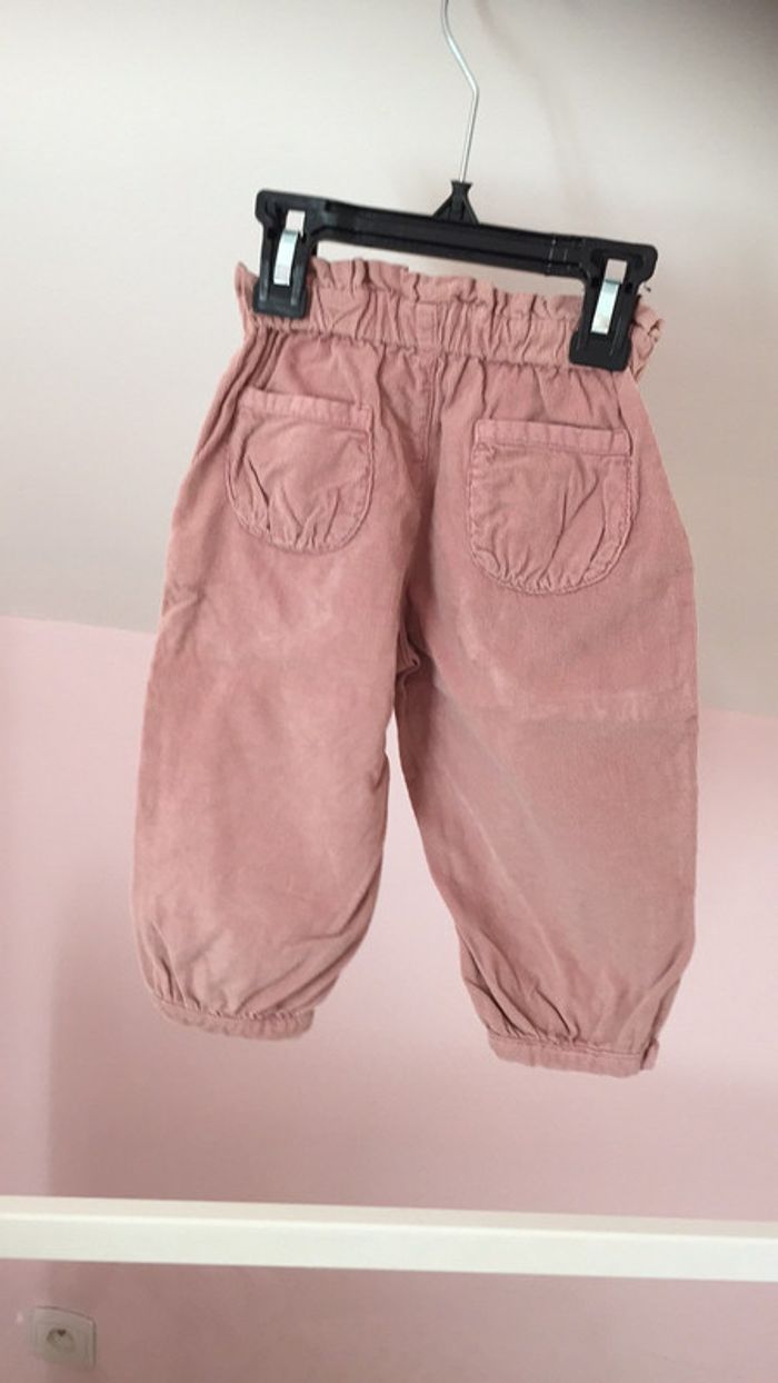 NANOS baby - 12 mois . Pantalon hiver vieux rose - photo numéro 4