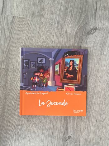 Livre McDo la joconde