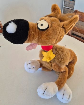 Peluche rantanplan lucky luke 50 cm