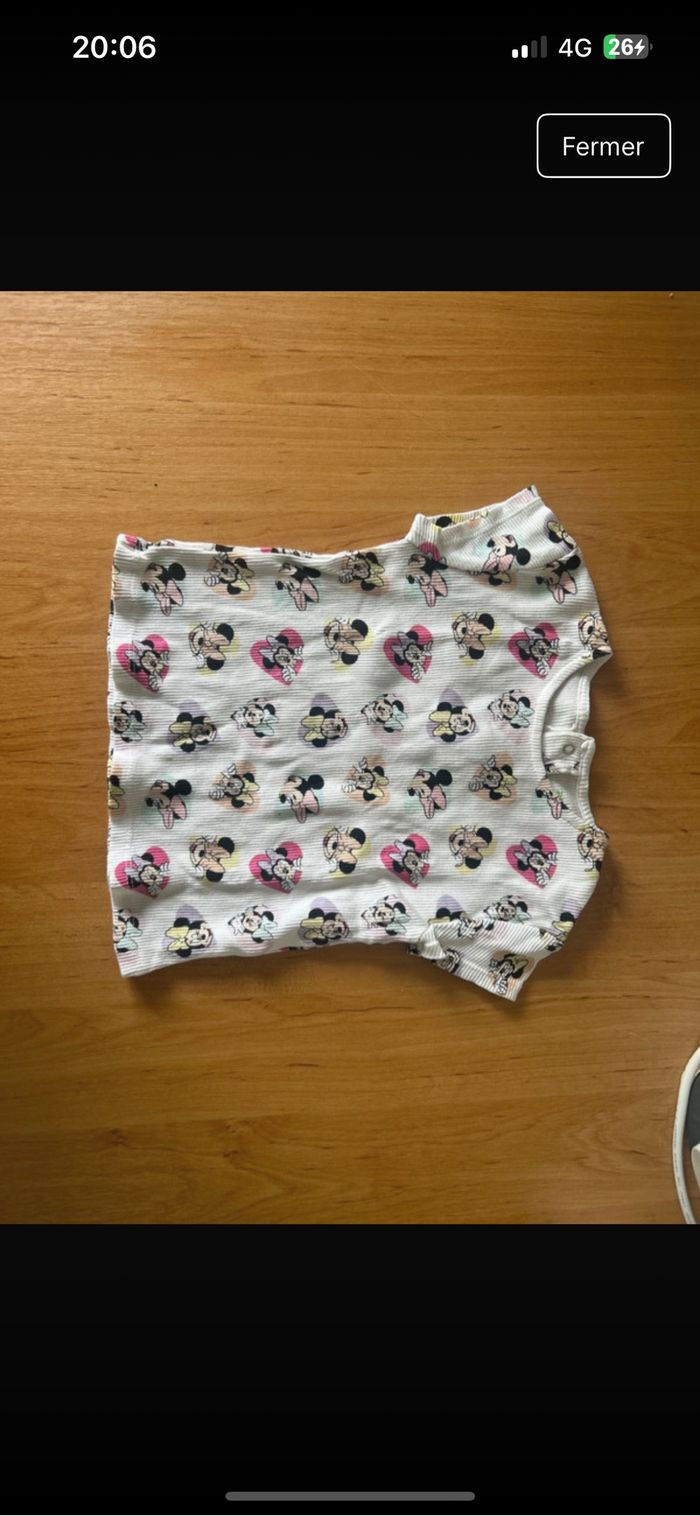 TEE shirt Disney fille