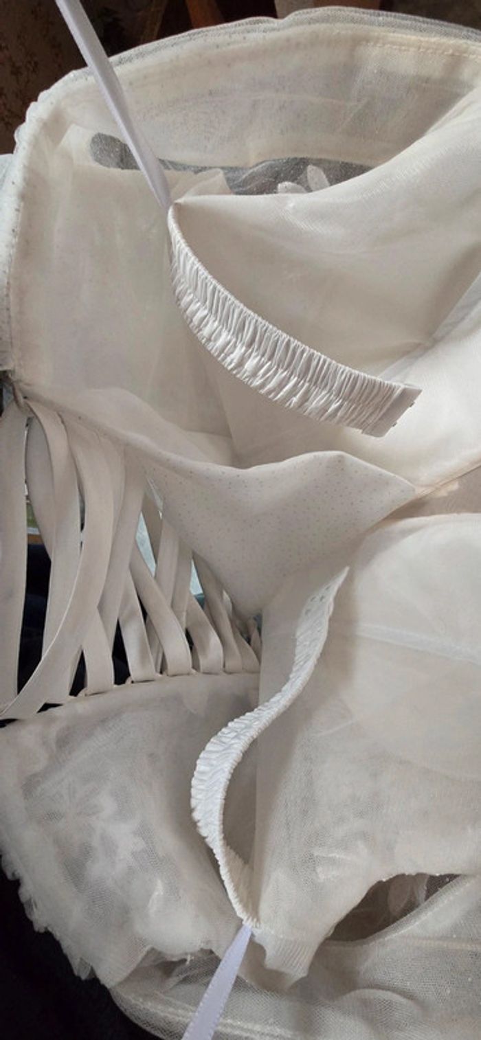 Magnifique robe de mariée blanche neuve taille 36 - 38 - photo numéro 9