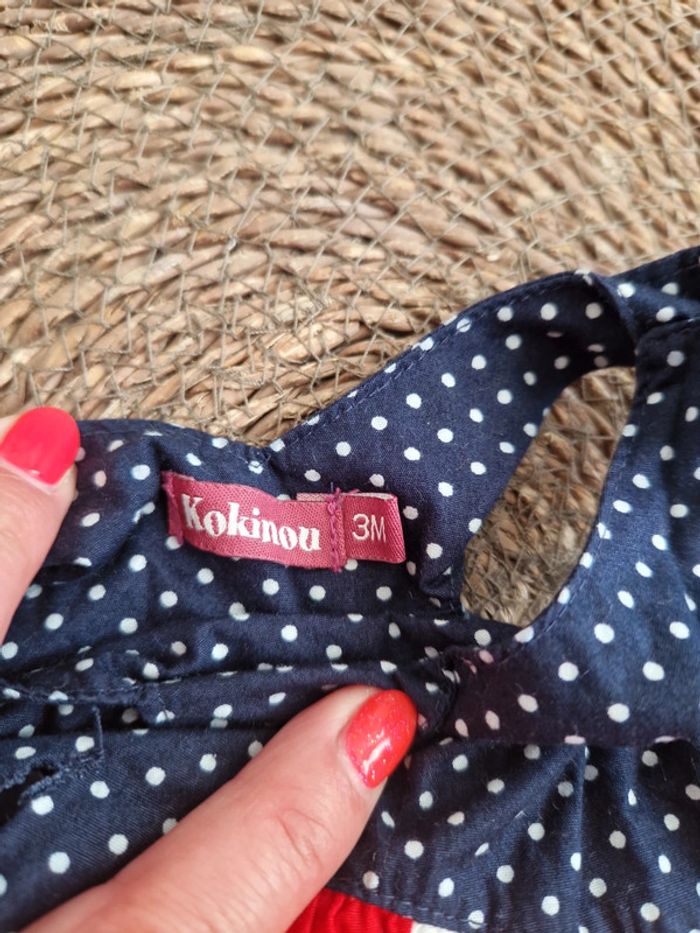 Jolie tunique originale taille 3 mois - photo numéro 3