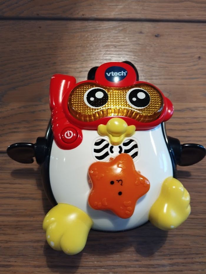Gédéon jouet de bain pingouin Vtech - photo numéro 3