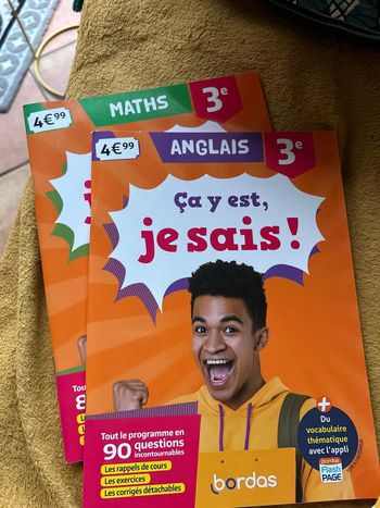 Lot cahier de vacances
