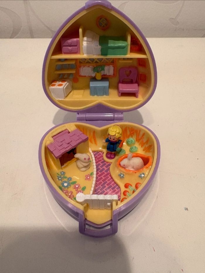 🧸 Polly Pocket Vintage Pretty Bunnies de 1993 🧸