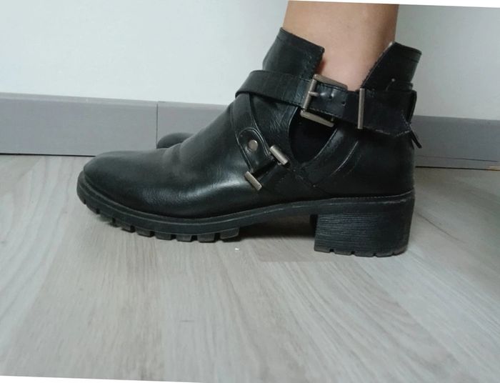 Bottines cuir Gémo - photo numéro 2