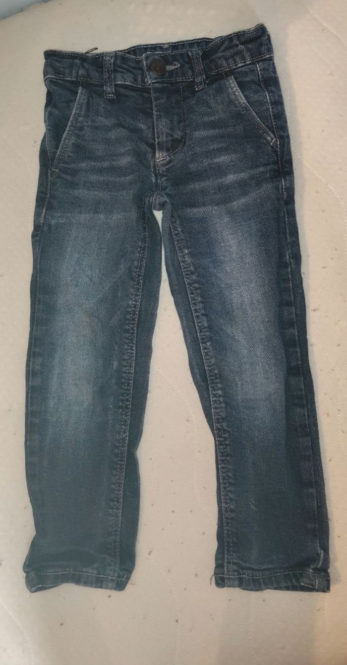 Tenue 4 ans chino jeans et tee shirt manches longues - photo numéro 2