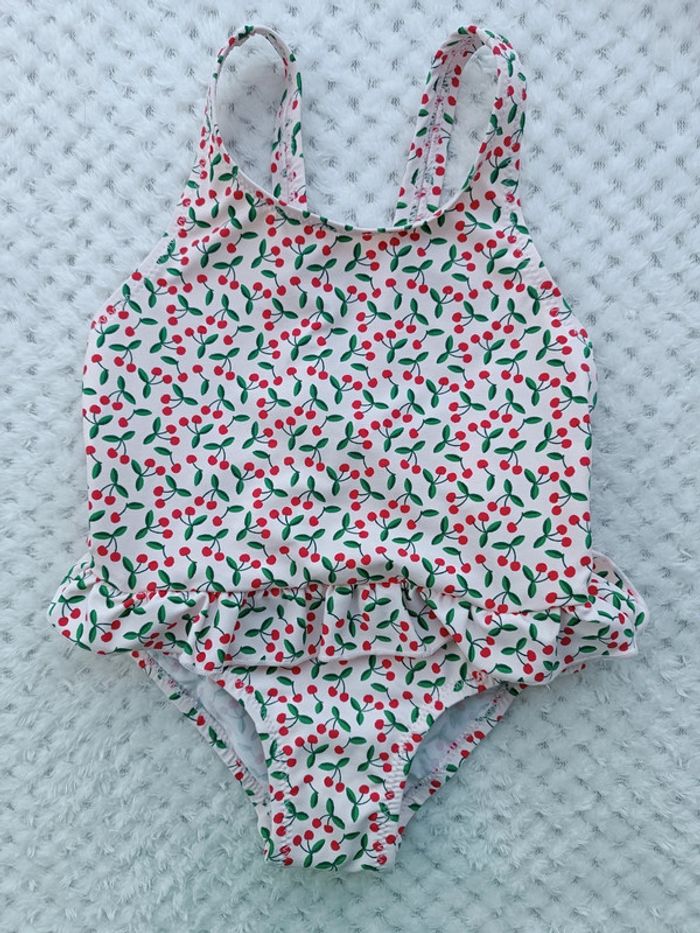 🔸 Maillot de Bain 1 pièce à Jupon Fille - Bout'chou 18 Mois🔸 - photo numéro 3