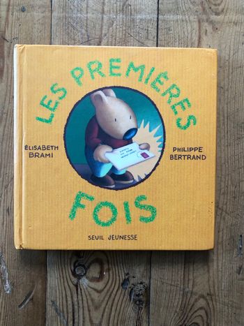 Livre pour petits sur les premières fois