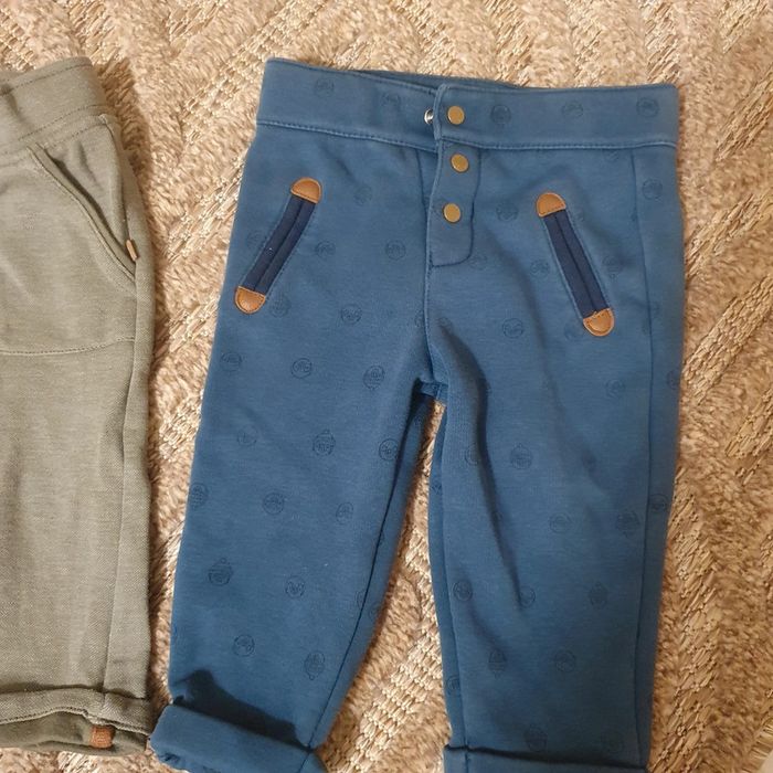 Lot 2 pantalons okaidi 12 mois - photo numéro 2