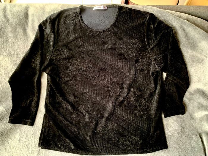Haut femme noir L(68)