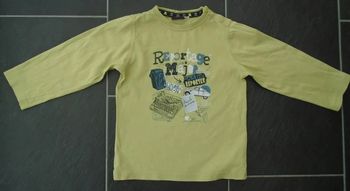 Joli tee-shirt "reporter" garçon 4 ans (104 cm) Sergent Major