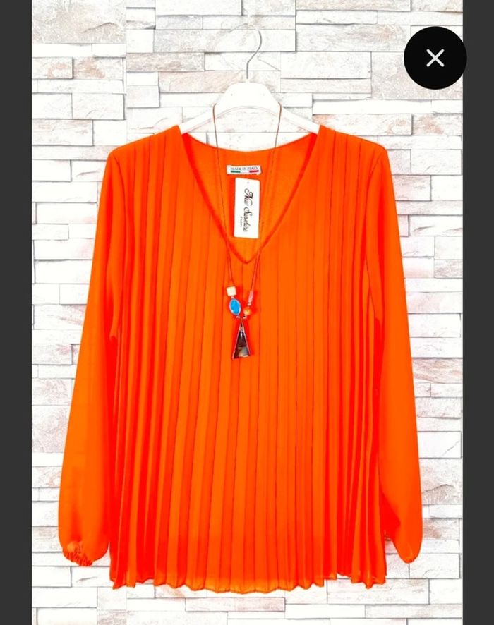 Tunique plissée taille unique