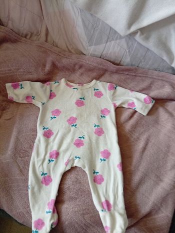 Pyjama bébé velours 