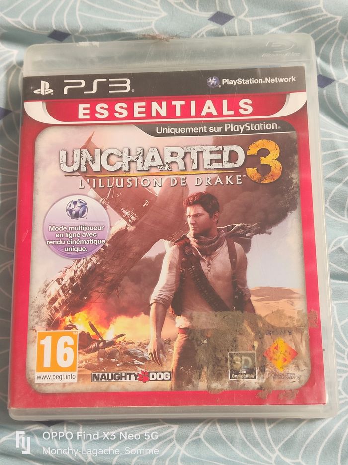 Jeu PS3 Uncharted 3: L'illusion de Drake 16ans+ Réduction jusqu'à -60%
