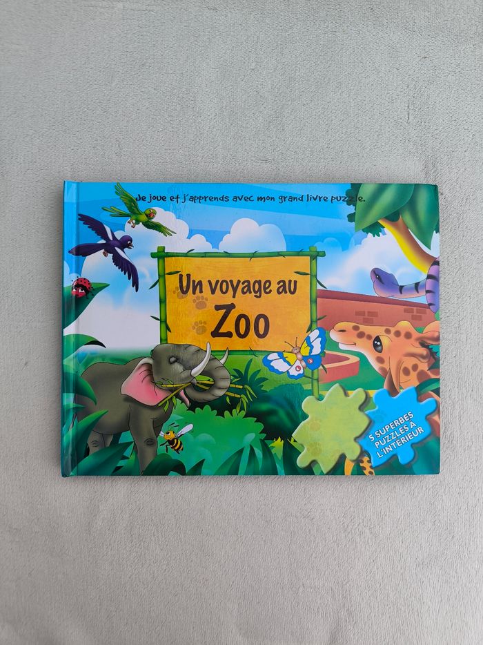 Livre puzzle Un voyage au zoo - photo numéro 2