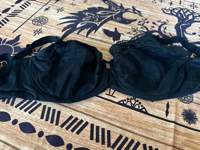 Soutien gorge corbeille noir Darjeeling - photo numéro 5