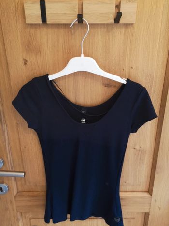 T-shirt G-star en bleu marine Xs