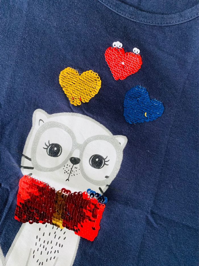 Lot de 3 tee-shirts fille 8 ans - photo numéro 2