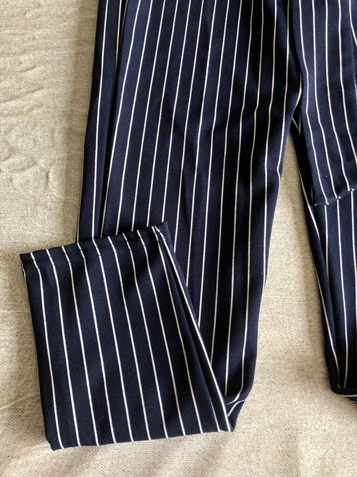 Pantalon fluide rayé H&M – Taille XS - photo numéro 2