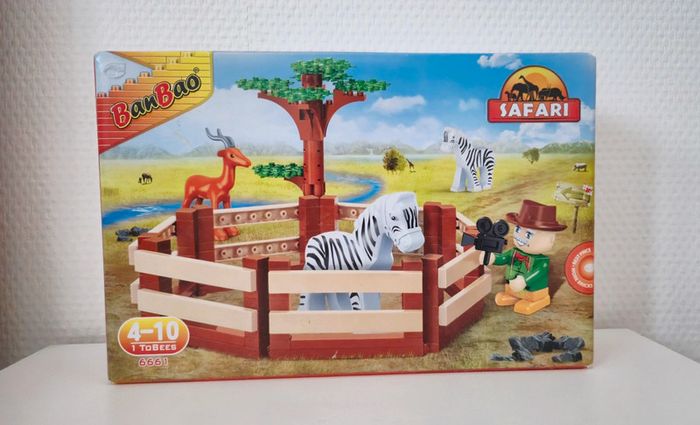 Boite jeu construction safari - banbao - photo numéro 2