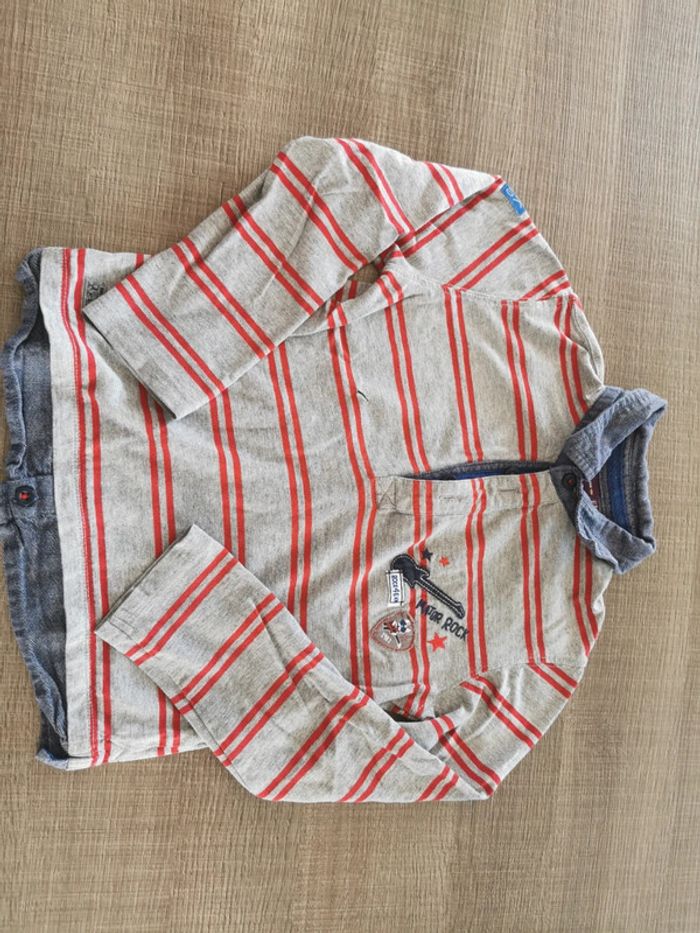 Ensemble pantalon polo gilet Sergent major 6 ans - photo numéro 2