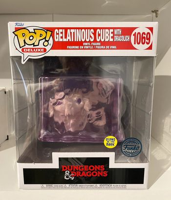 Funko Pop! 1069 - Dungeons & Dragons - Gelatinous cube with Dracolich