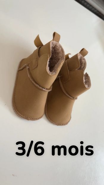 Bottines chaudes 3/6 mois