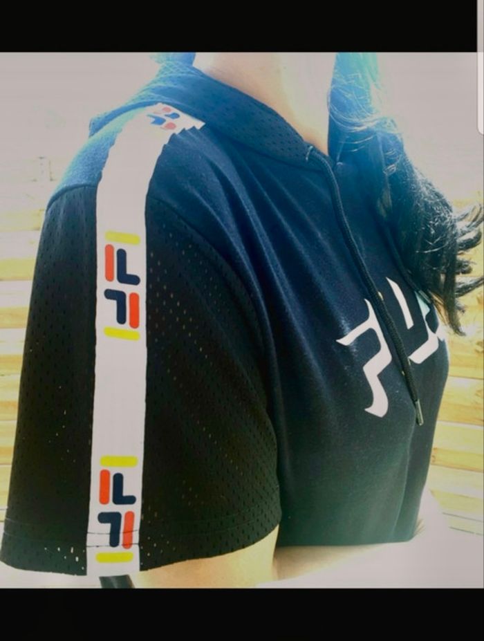 robe à capuche et cordon Fila authentique - photo numéro 5