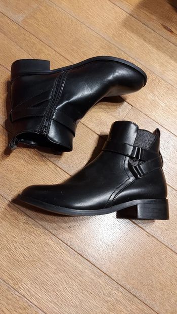 Bottines noires Cache cache pointure 37
