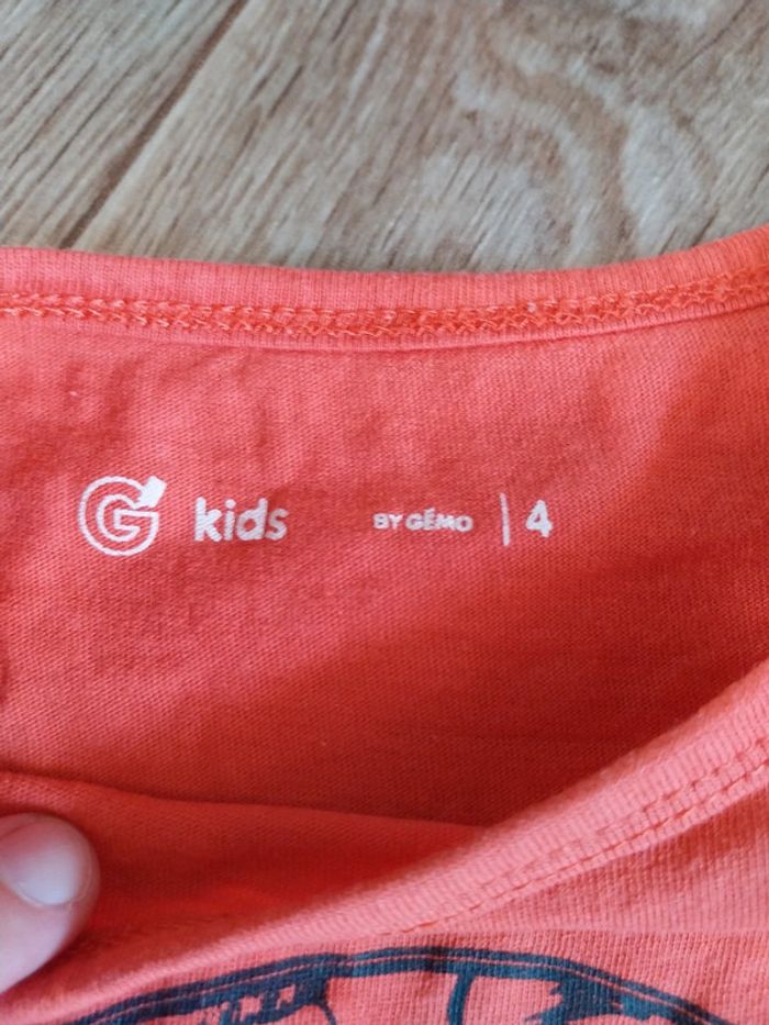 Maillot manches courtes 4 ans - photo numéro 4