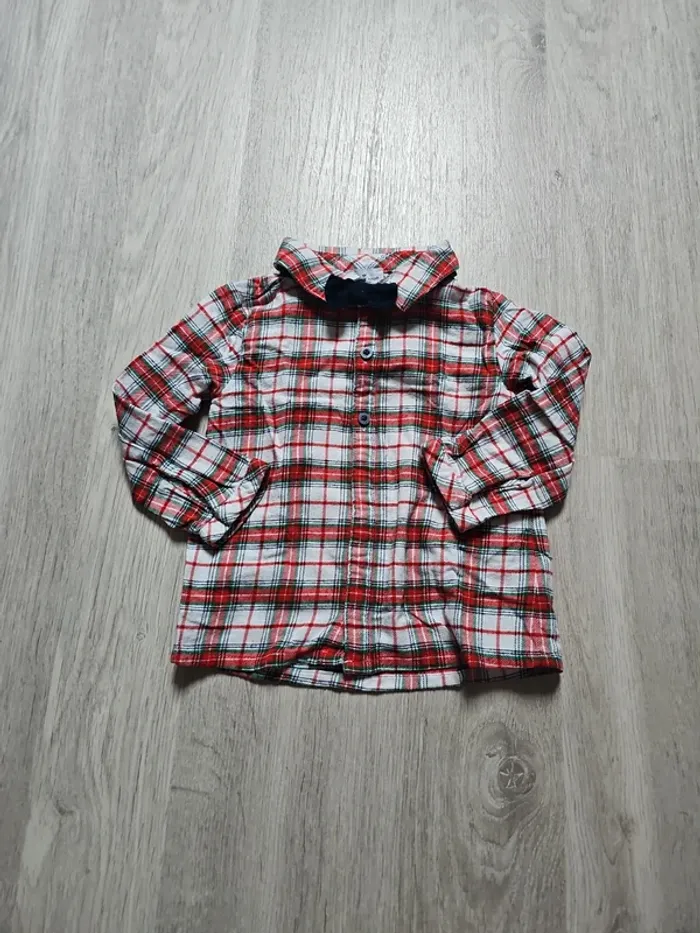 Ensemble pull/chemise/pantalon Noël - Sergent major - 24 mois/86 cm - photo numéro 5
