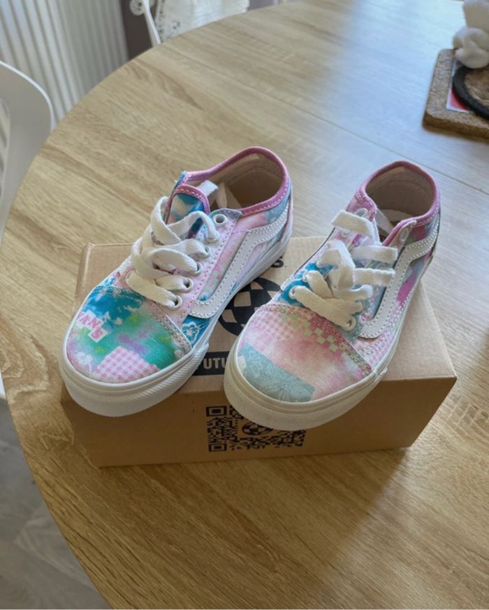 Baskets Vans Old Skool Tape - Rose
