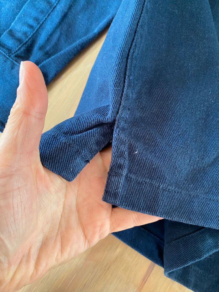 Chemise Kiabi Regular Fit bleue marine taille S - photo numéro 7