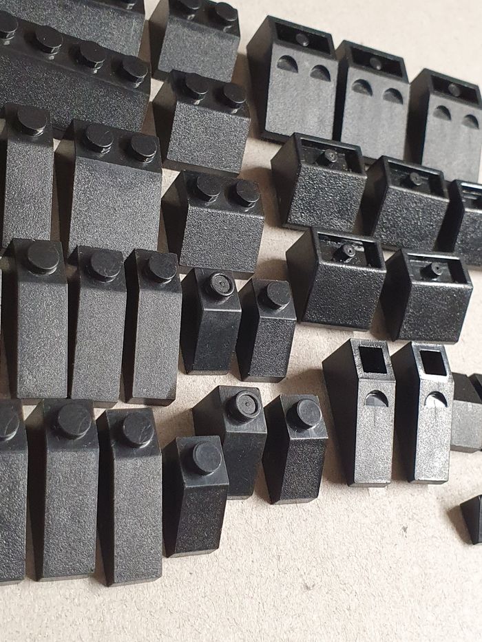 Lot de 36 pentes noires - photo numéro 3