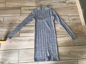 Robe longue griseTeddy smith 16 ans