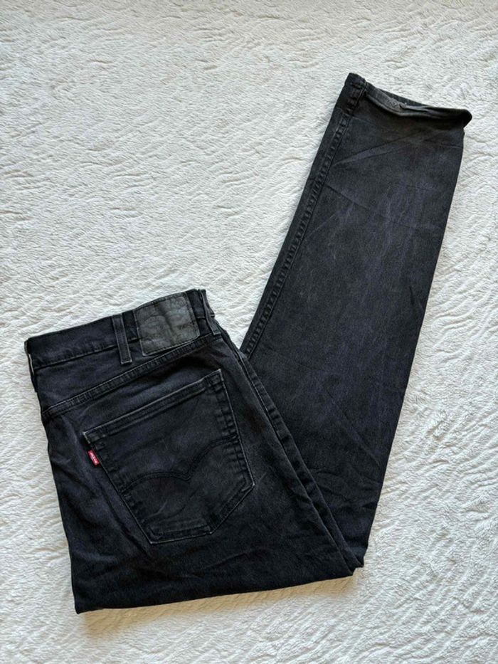 Jeans Levi’s homme 502 slim Taper W38 L32 XL/48 – Coupe fuselée noir