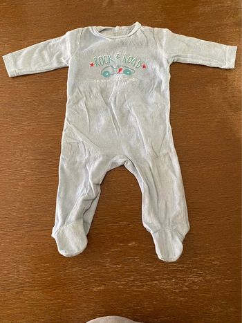 Pyjama bleu clair rock & road