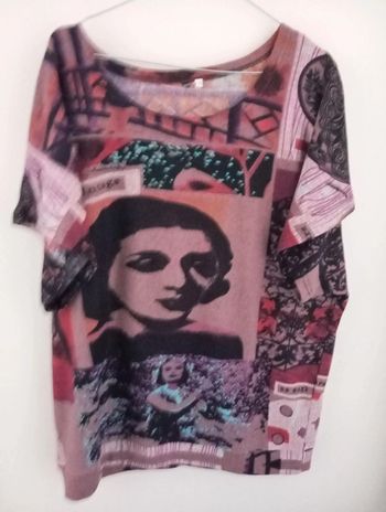 Pull manches courtes femme taille 46