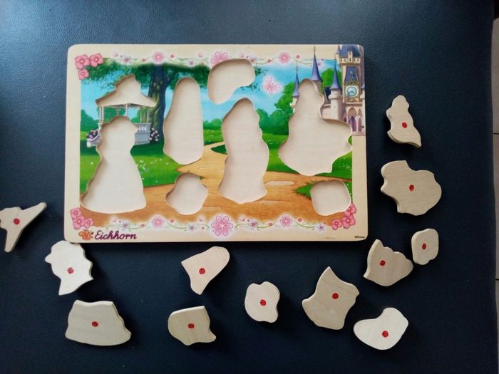 Puzzle princesse Disney en bois - photo numéro 2