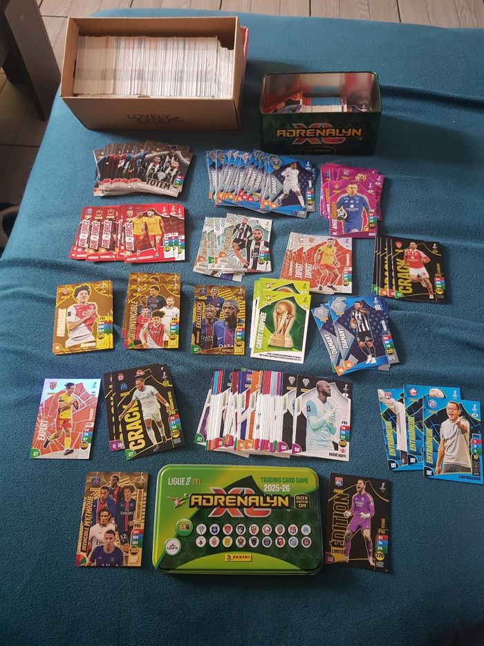 Cartes adrenalyn 2025/2026
