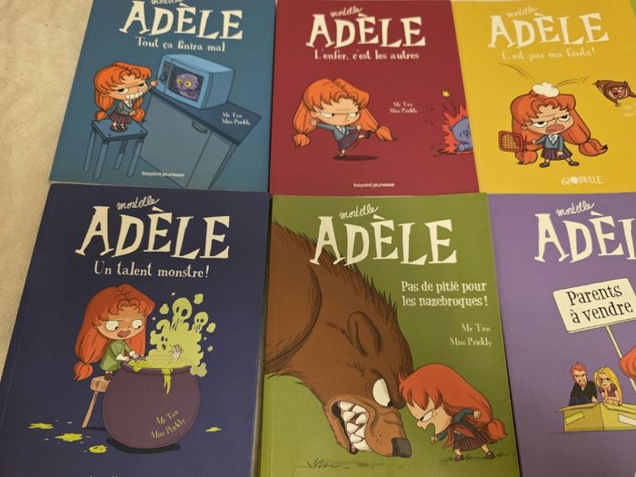 Lots de 8 livres mortelle adele - photo numéro 6
